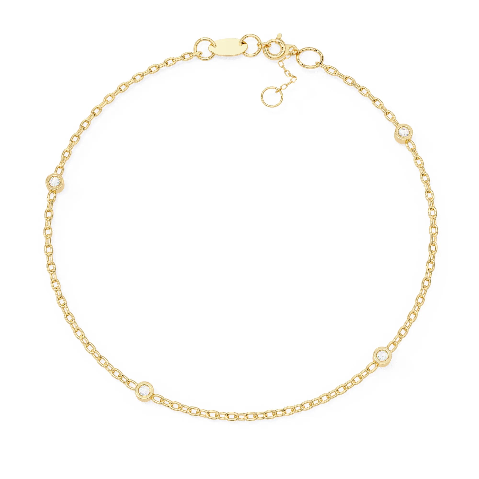 Celestial Orb Lab Diamond Bracelet