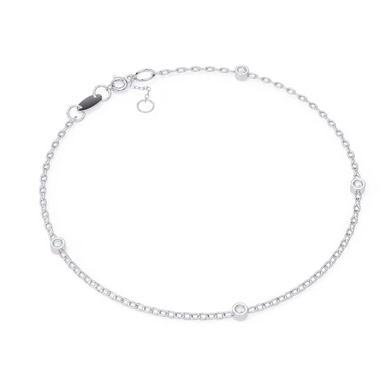 Celestial Orb Moissanite Bracelet