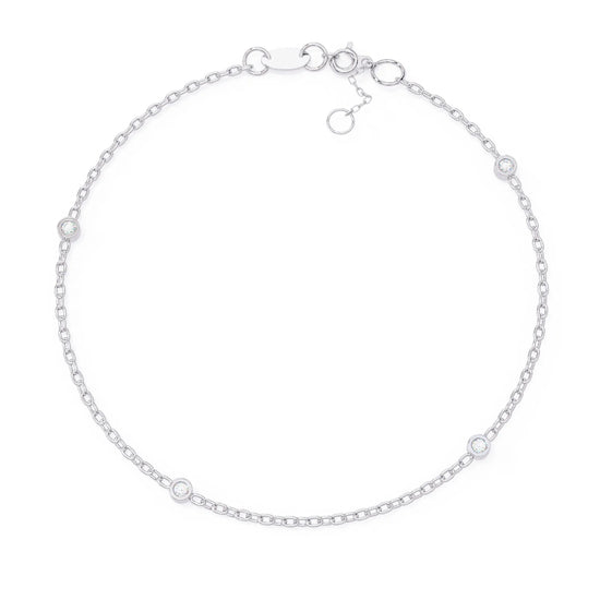 Celestial Orb Moissanite Bracelet
