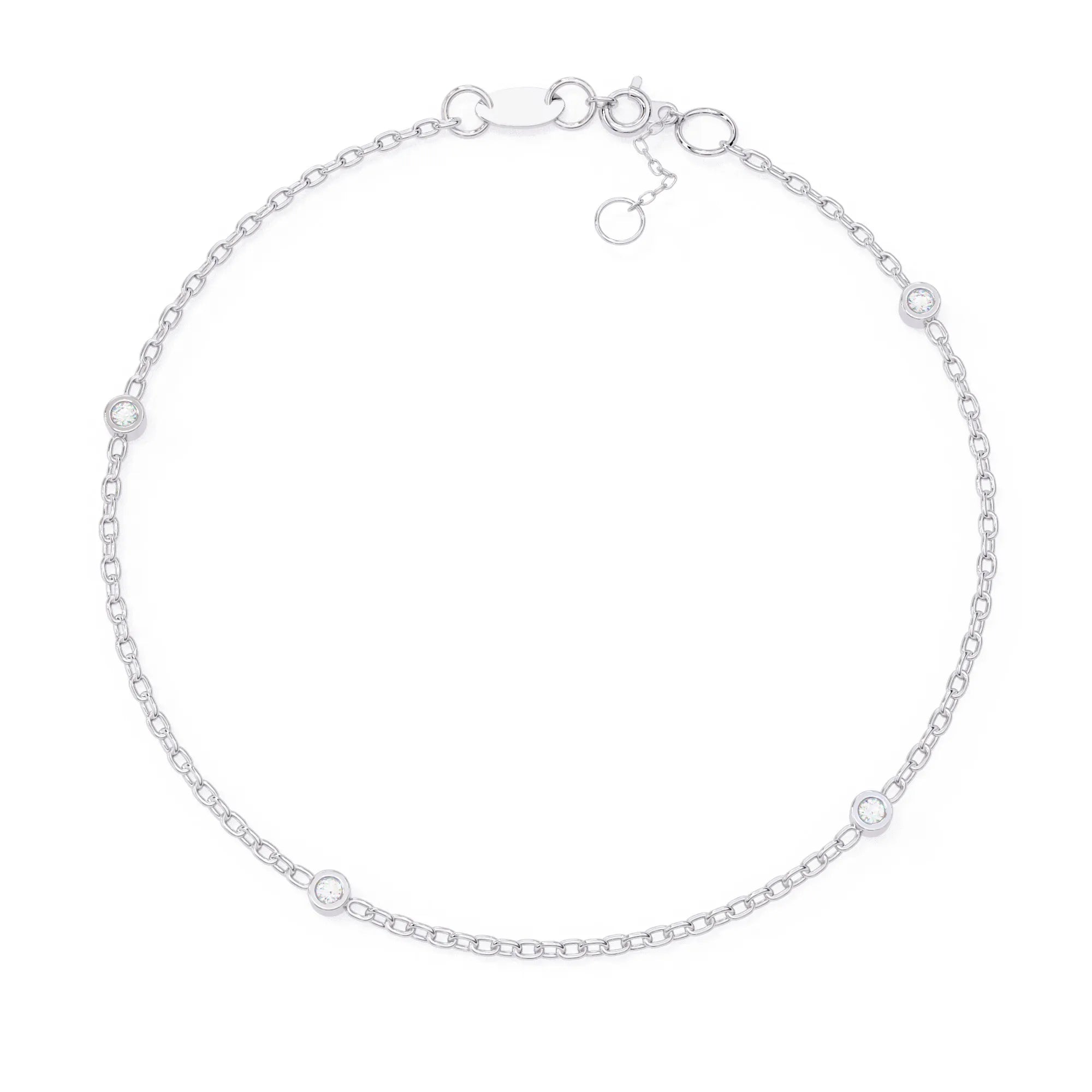 Celestial Orb Lab Diamond Bracelet