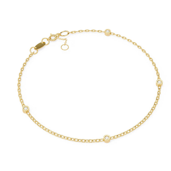Celestial Orb Moissanite Bracelet
