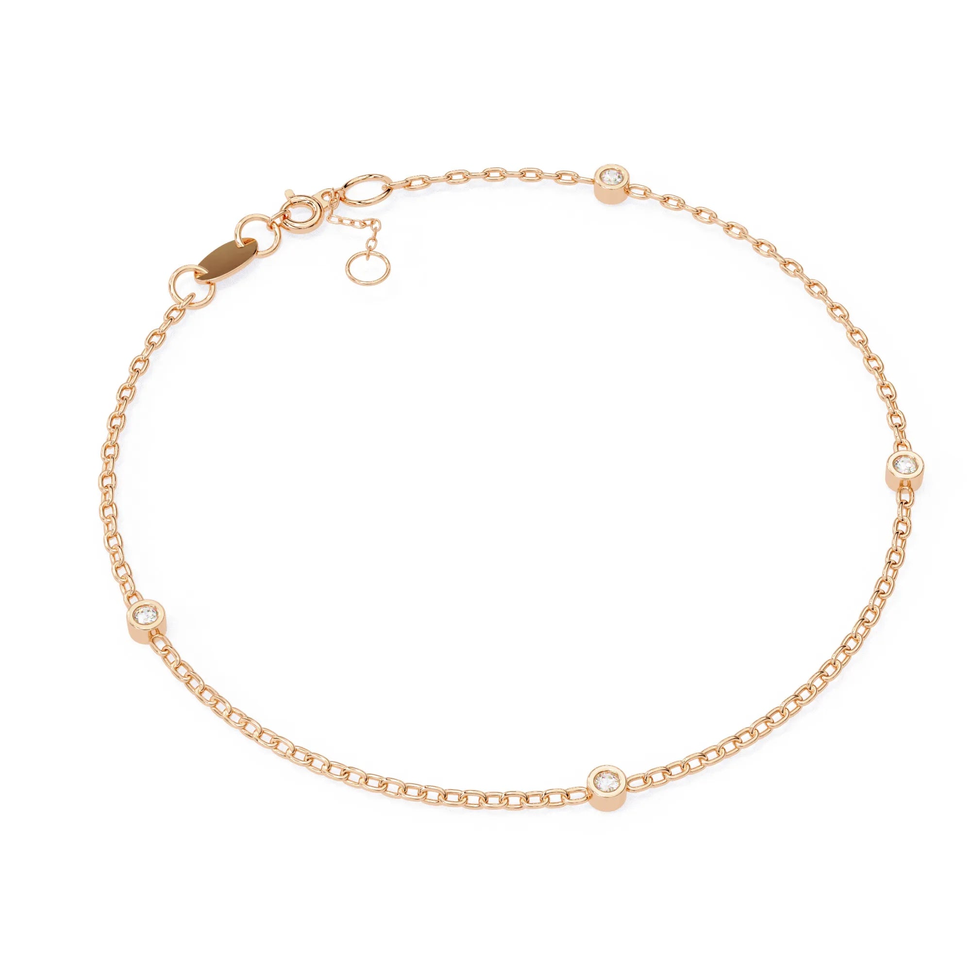 Celestial Orb Moissanite Bracelet