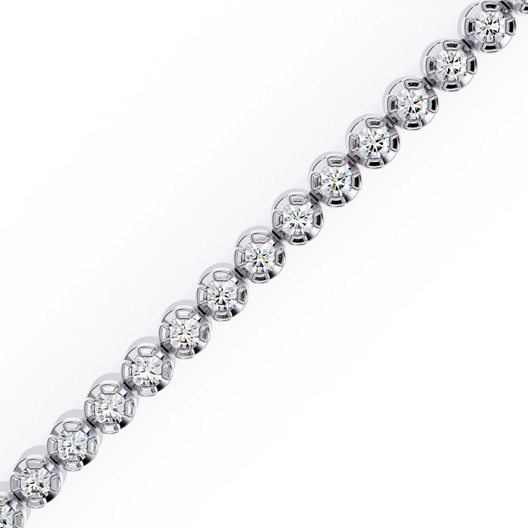 Eternal Elegance Moissanite Tennis Bracelet