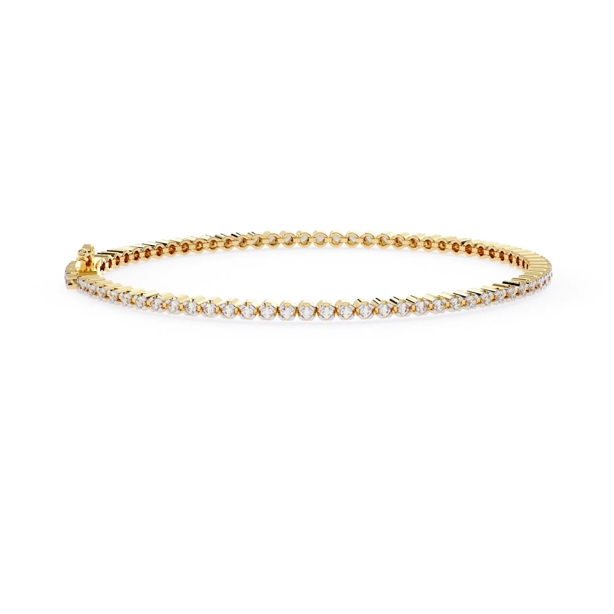 Eternal Elegance Lab Diamond Tennis Bracelet