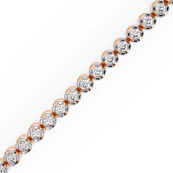 Eternal Elegance Moissanite Tennis Bracelet