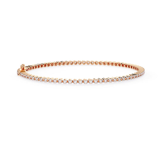 Eternal Elegance Lab Diamond Tennis Bracelet