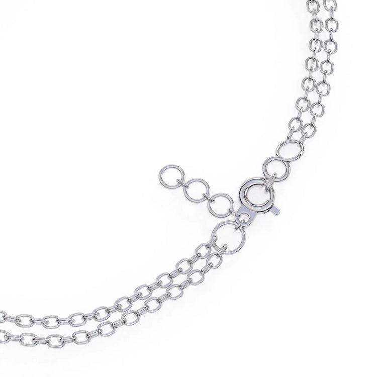 Dazzling Chain Link Moissanite Bracelet