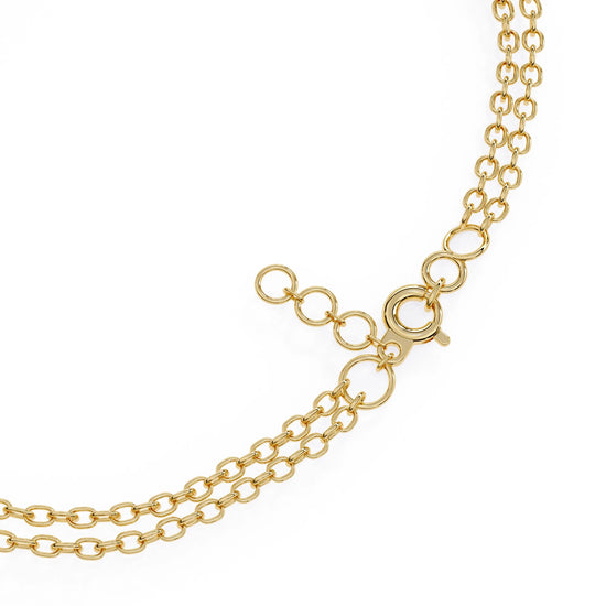 Dazzling Chain Link Moissanite Bracelet