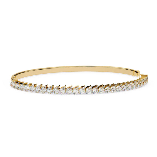 Elegant Moissanite Line Bracelet