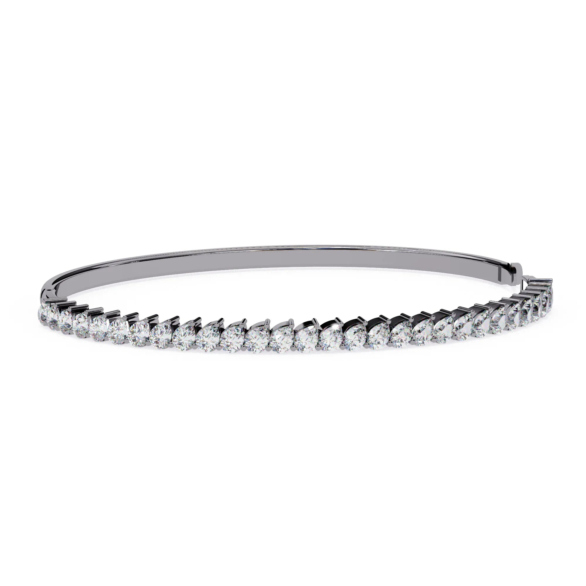 Elegant Lab Diamond Line Bracelet