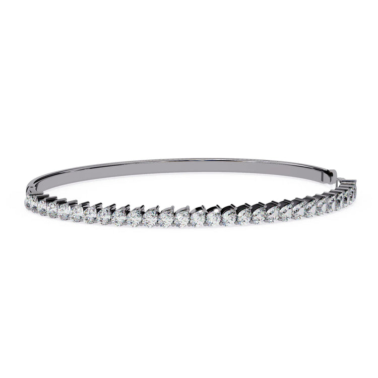 Elegant Lab Diamond Line Bracelet