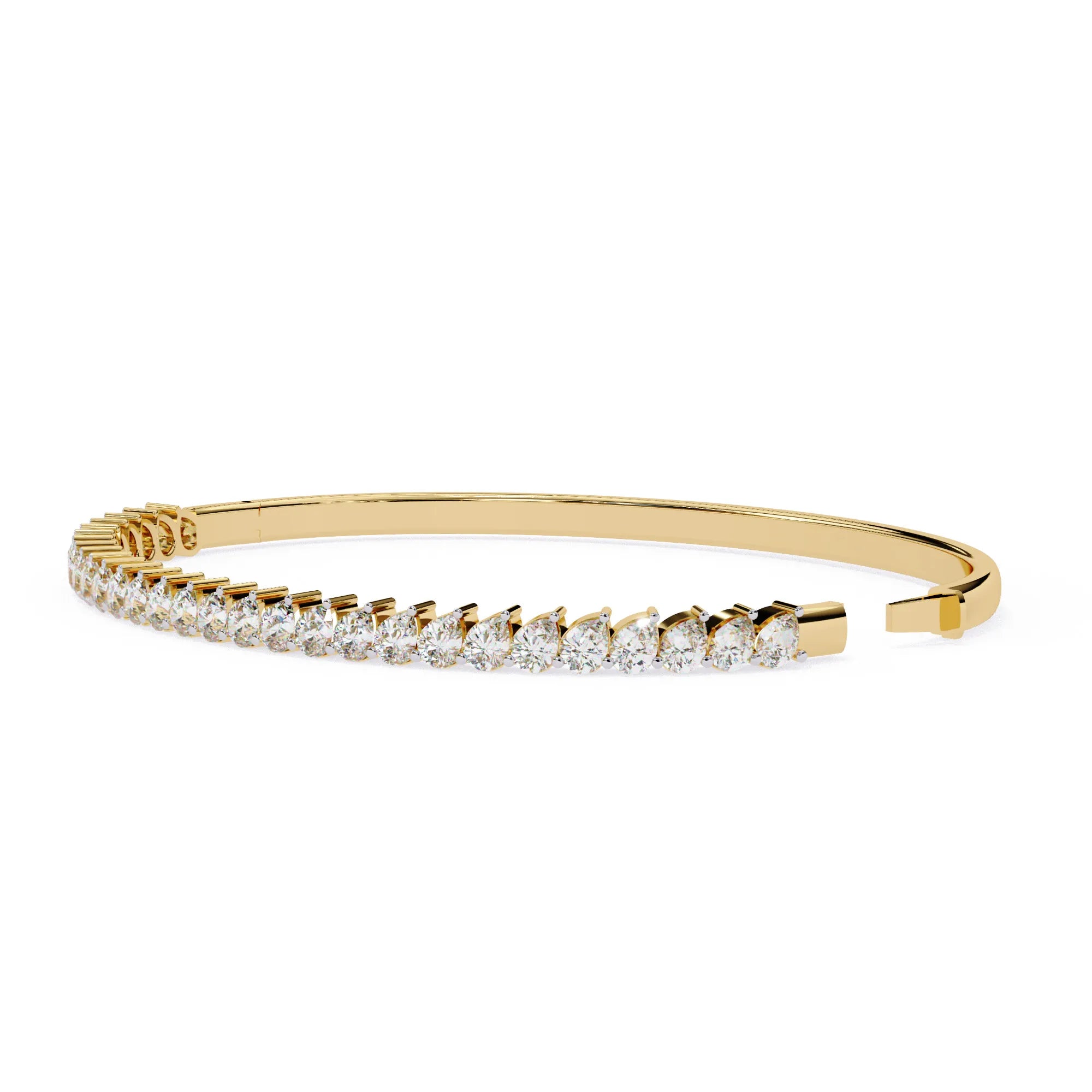 Elegant Moissanite Line Bracelet