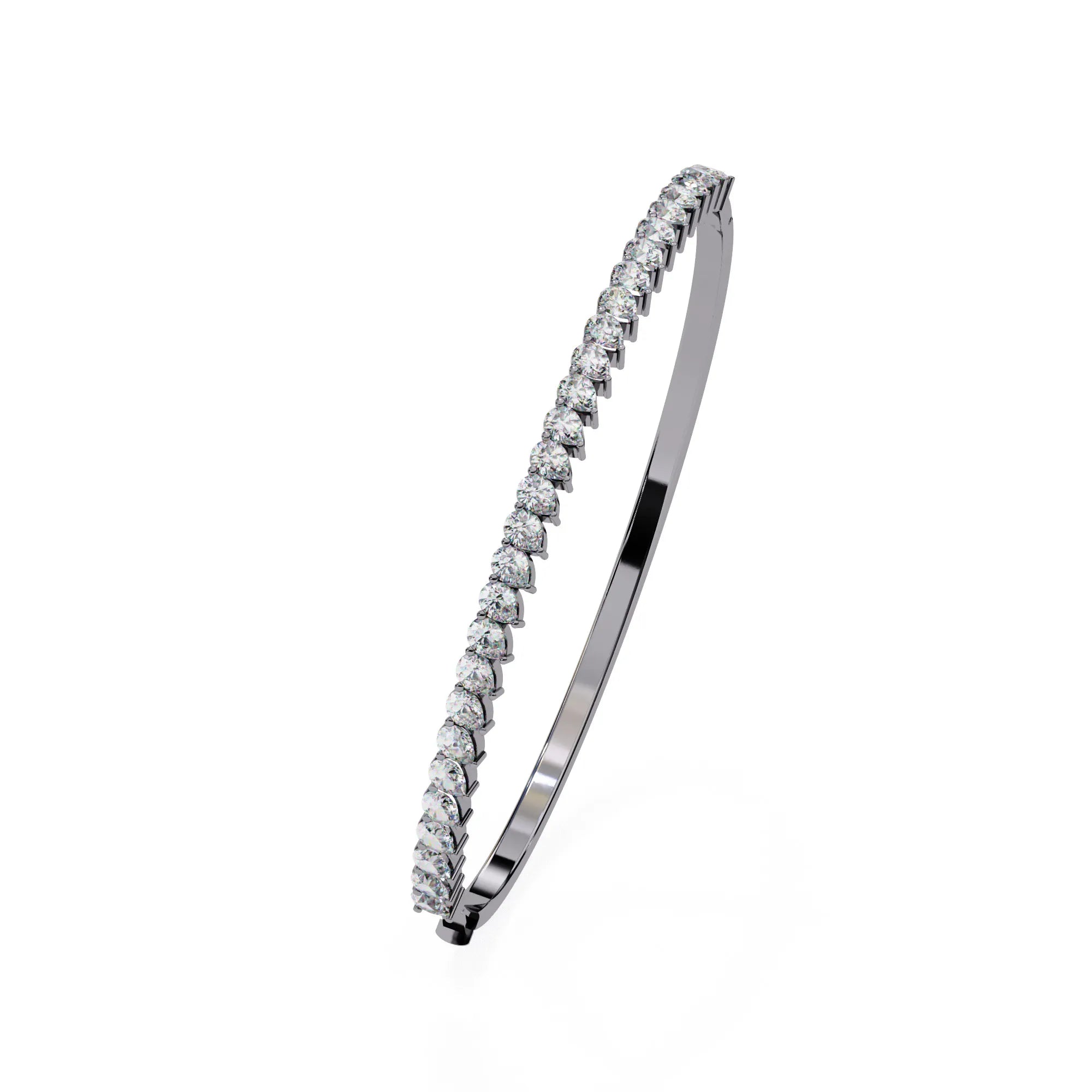 Elegant Lab Diamond Line Bracelet