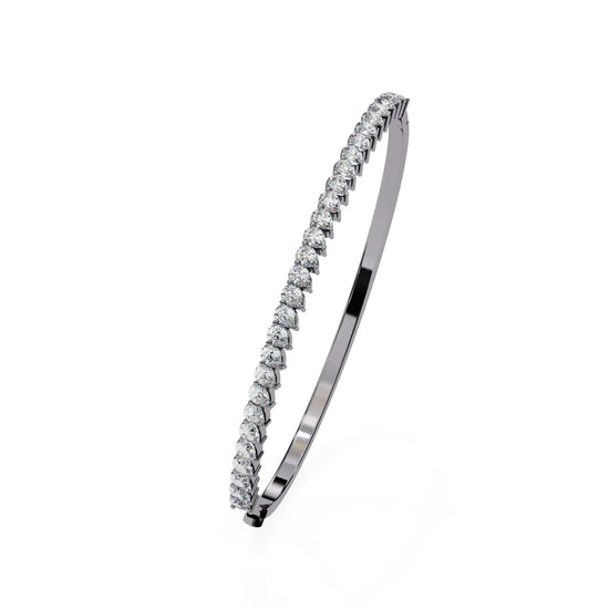 Elegant Lab Diamond Line Bracelet