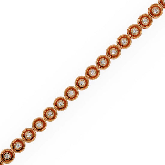 Radiant Round Lab Diamond Bracelet