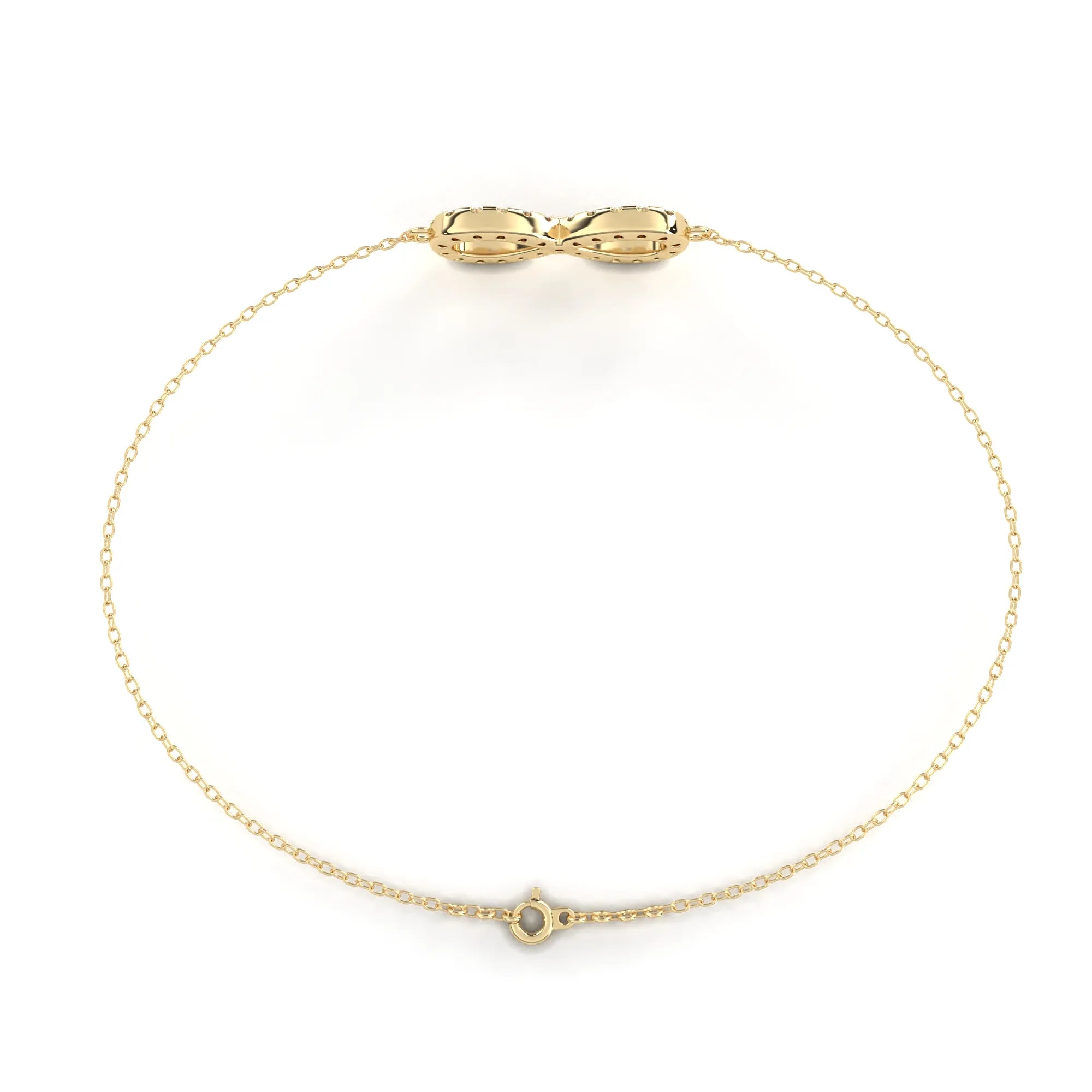 Eternal Love Infinity Moissanite Bracelet