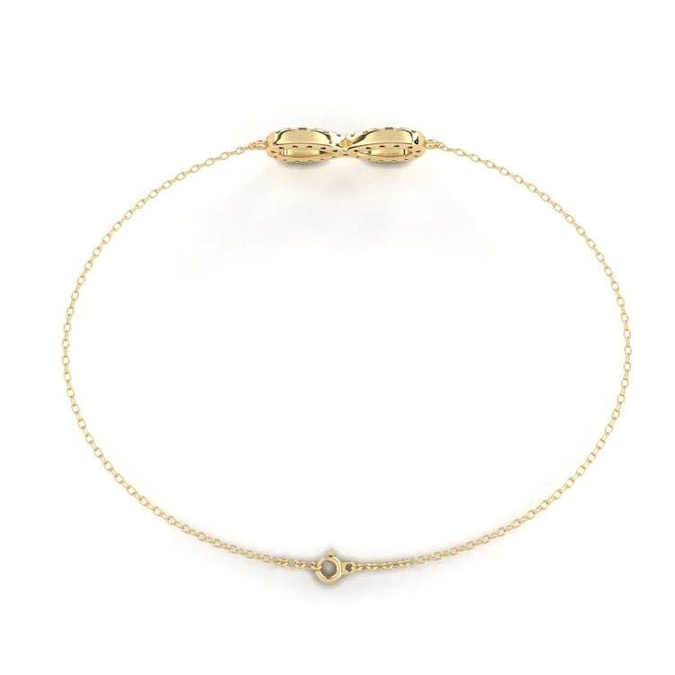 Eternal Love Infinity Lab Diamond Bracelet