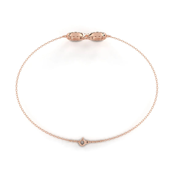 Eternal Love Infinity Lab Diamond Bracelet