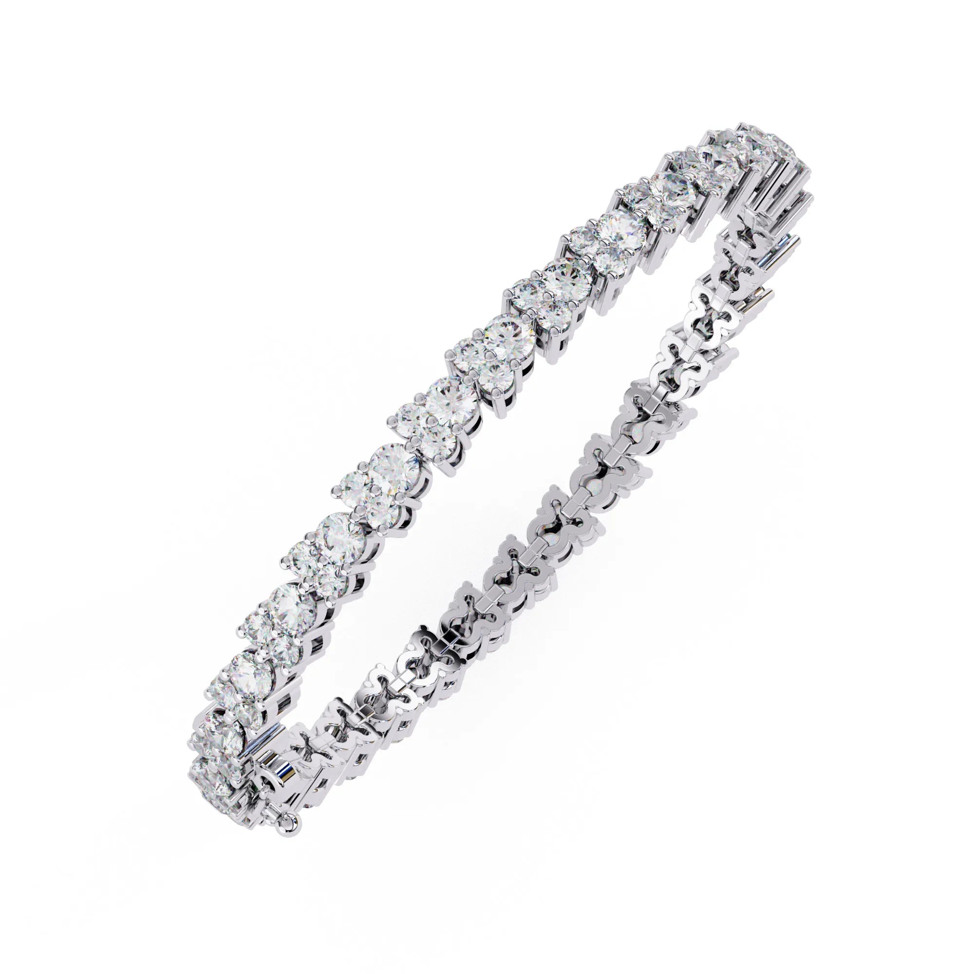 Gilded Embrace Moissanite Bracelet