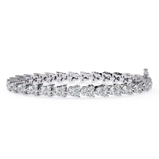 Gilded Embrace Lab Diamond Bracelet