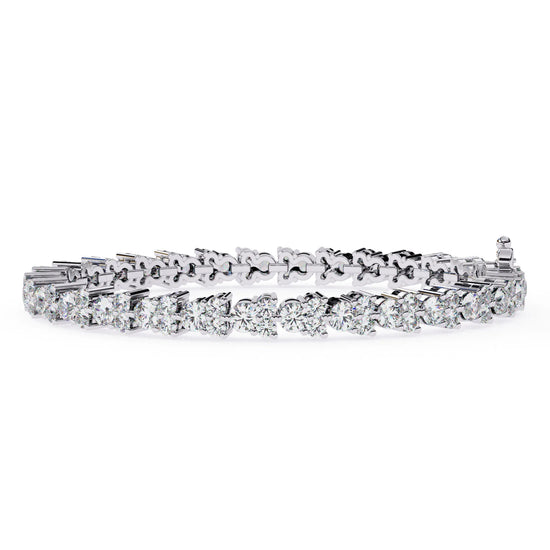 Gilded Embrace Moissanite Bracelet