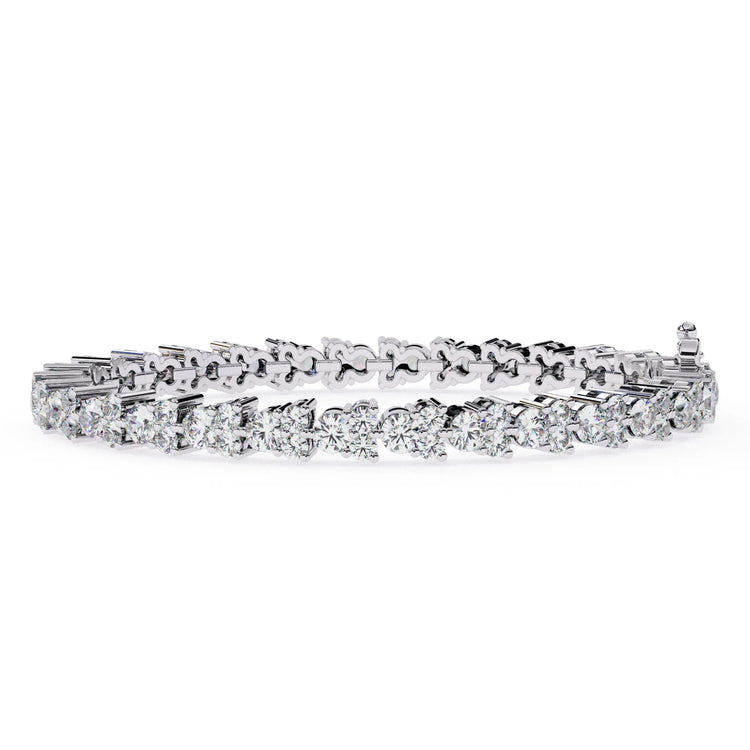 Gilded Embrace Moissanite Bracelet