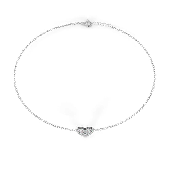 Radiant Heart Moissanite Bracelet