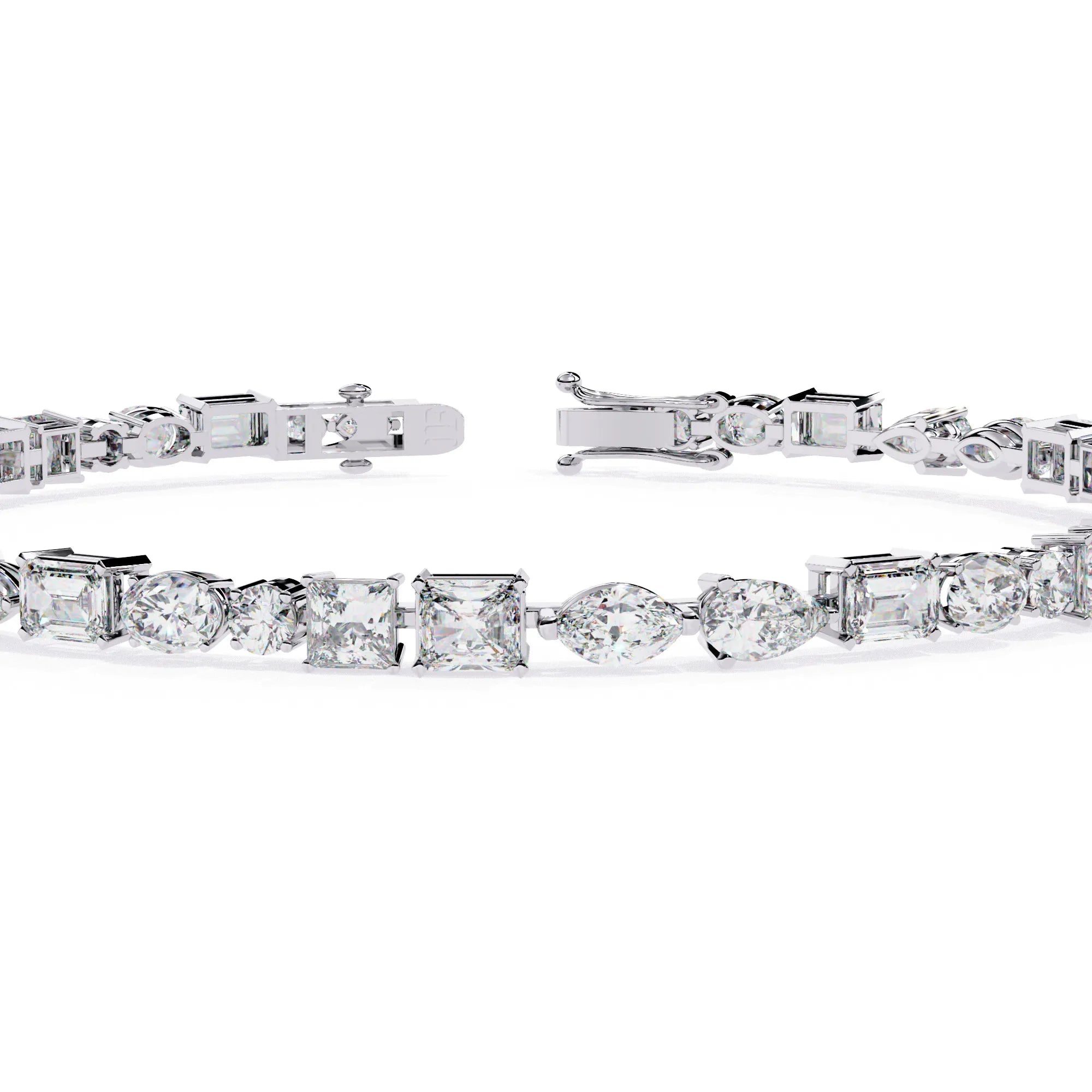 Mosaic Sparkle Lab Diamond Bracelet