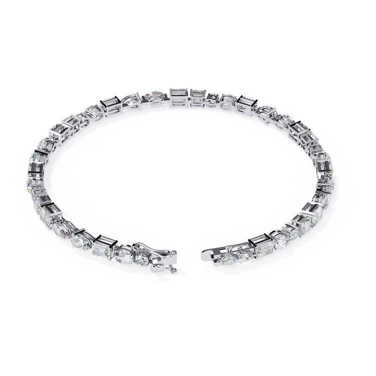 Mosaic Sparkle Lab Diamond Bracelet