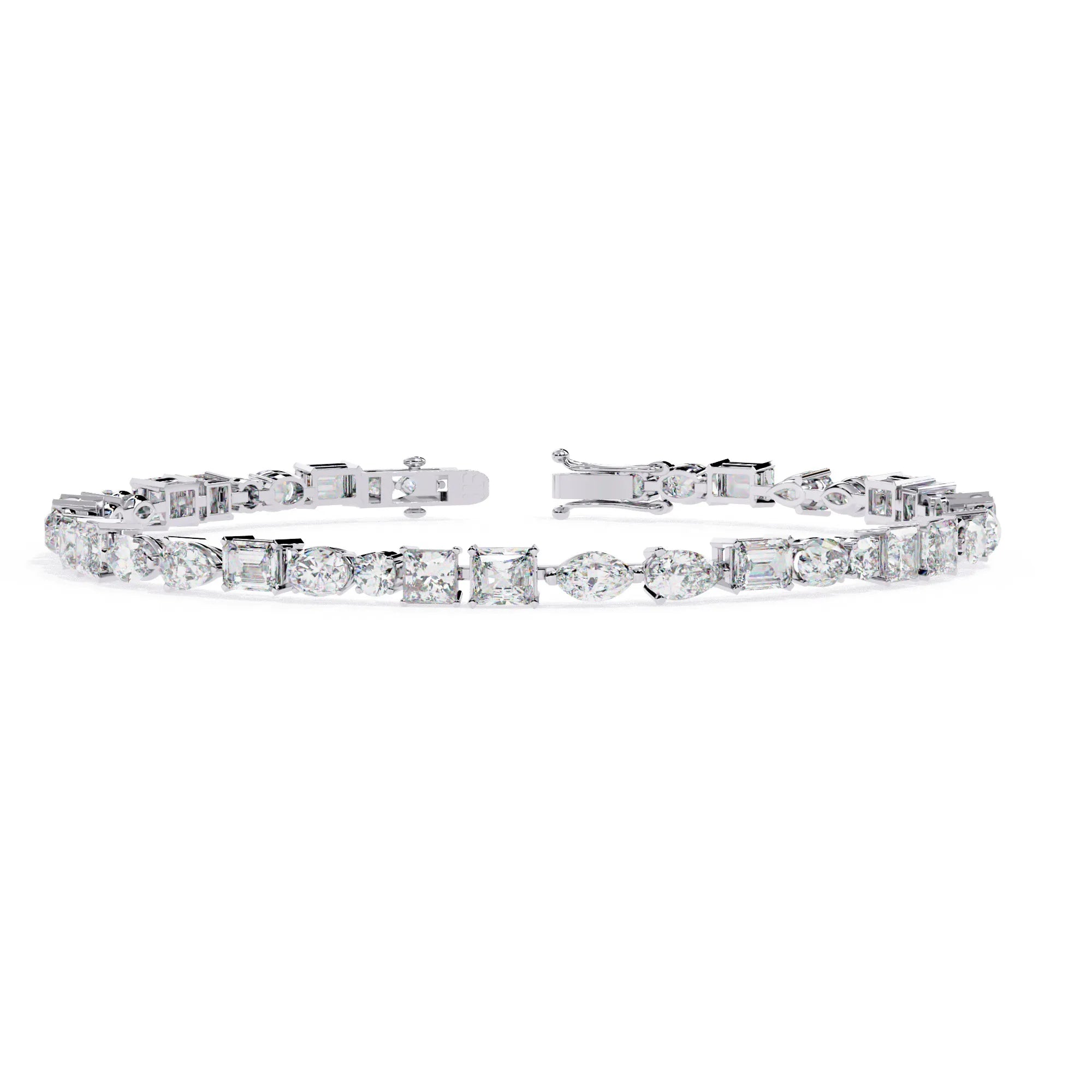 Mosaic Sparkle Lab Diamond Bracelet