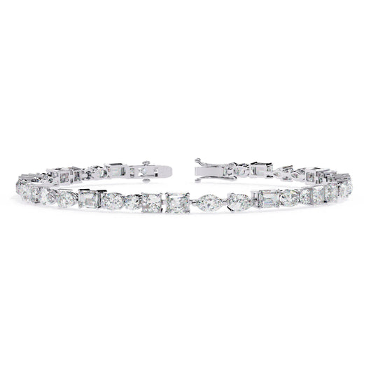 Mosaic Sparkle Lab Diamond Bracelet