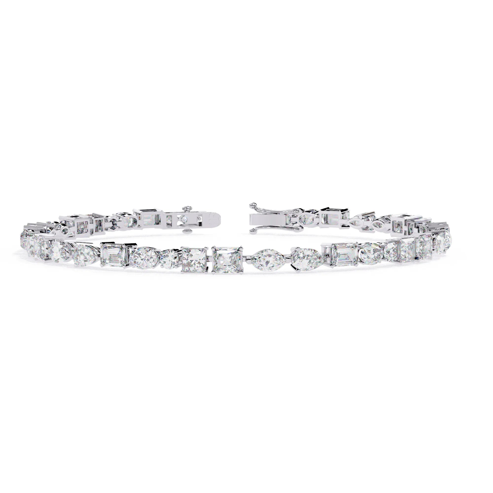 Luminous Shapes Lab Diamond Bracelet