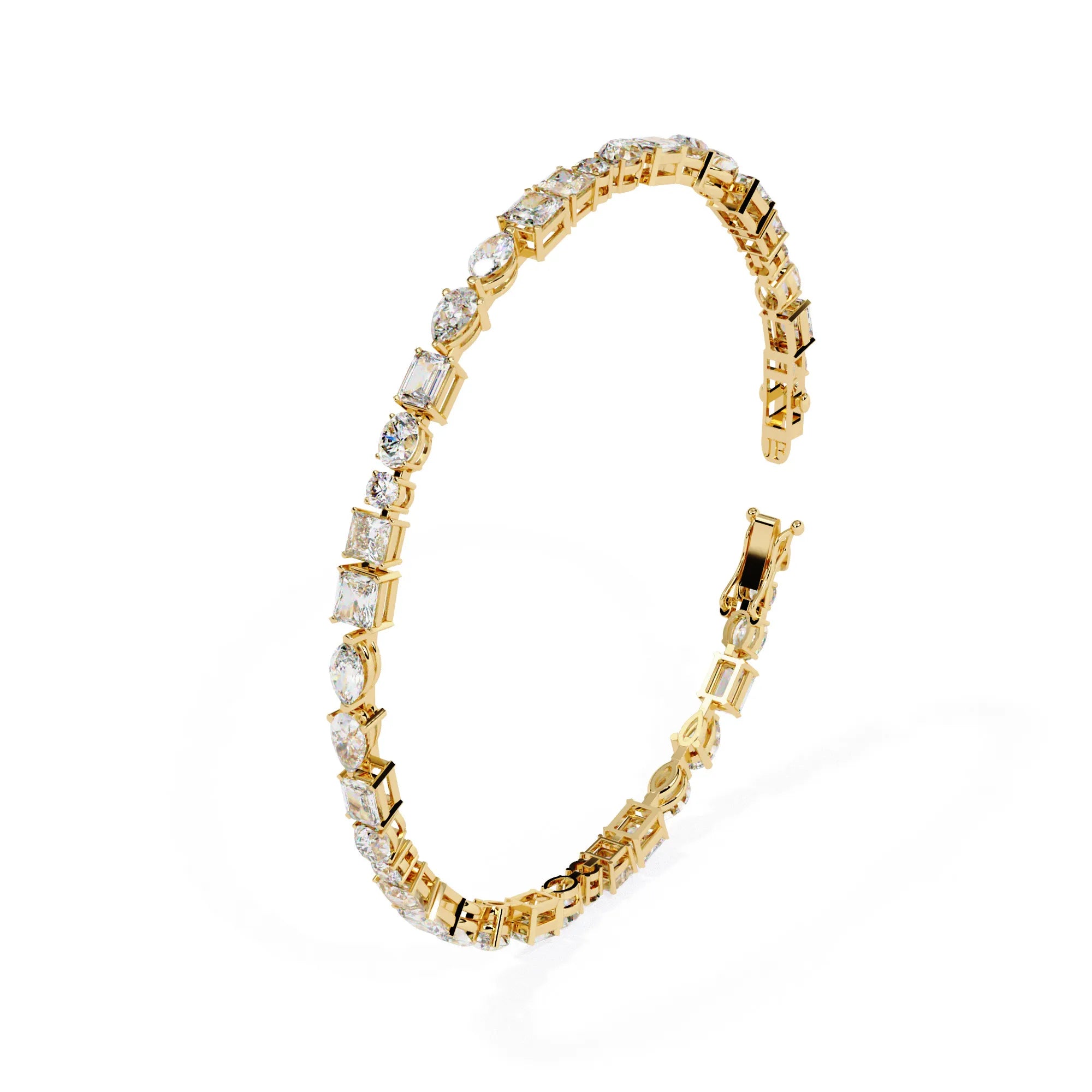 Luminous Shapes Lab Diamond Bracelet