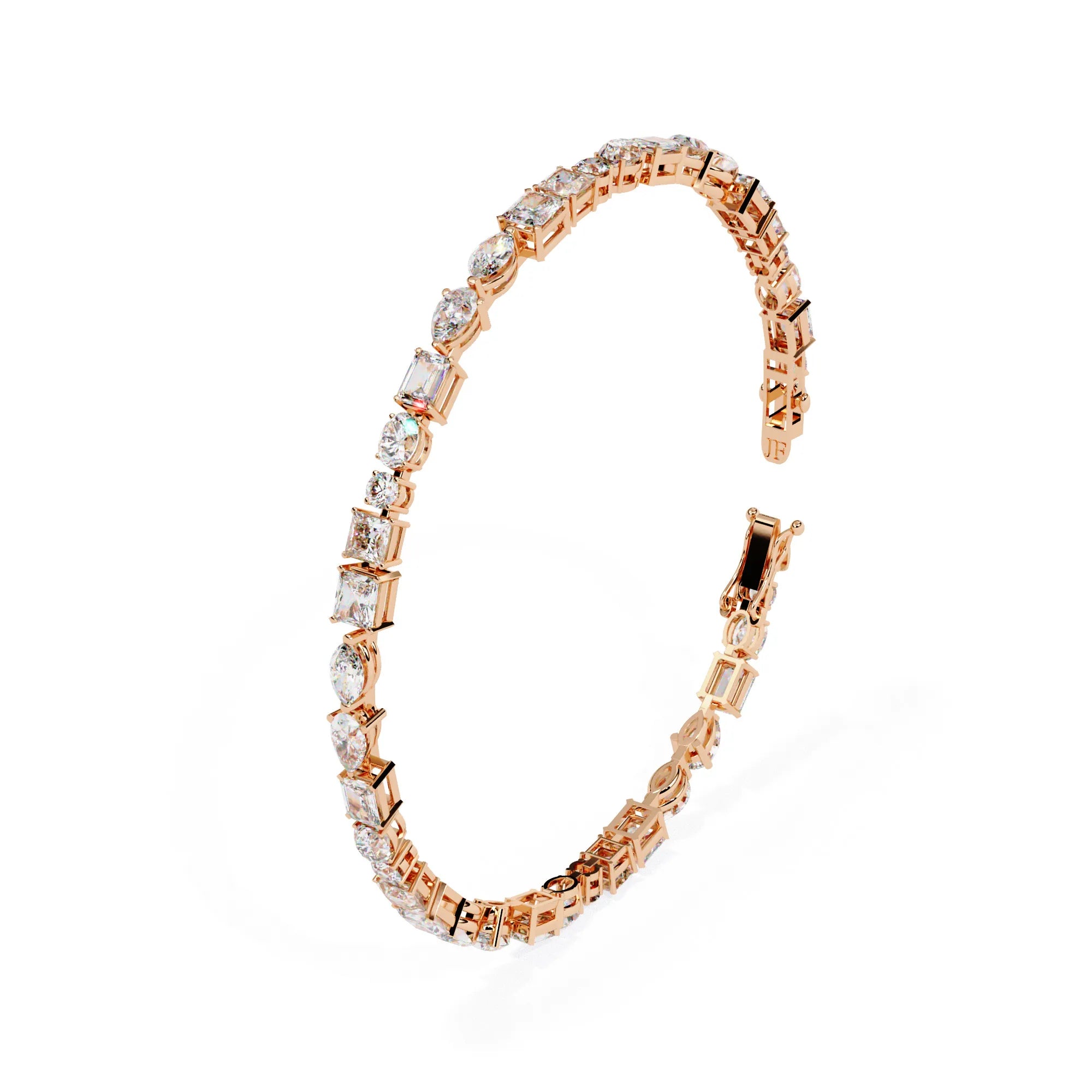 Luminous Shapes Lab Diamond Bracelet