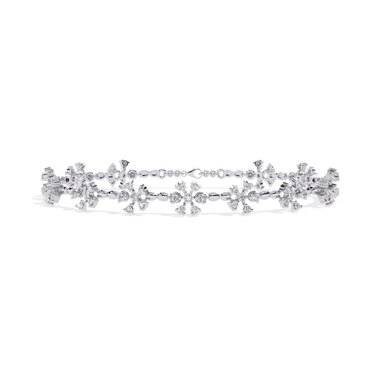 Petal Blossom Moissanite Bracelet