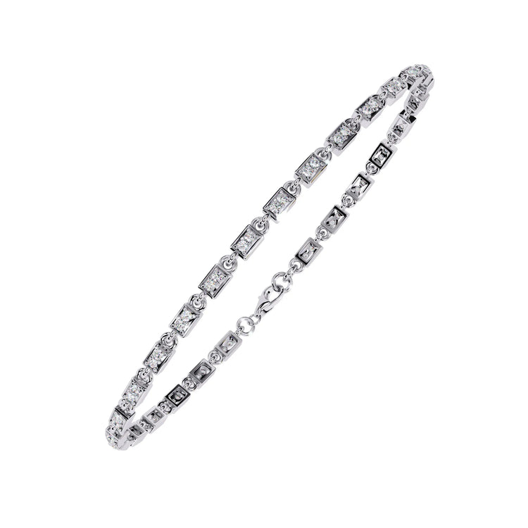 Aurora Row Lab Diamond Bracelet