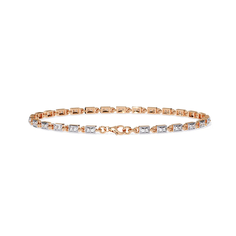 Aurora Row Lab Diamond Bracelet