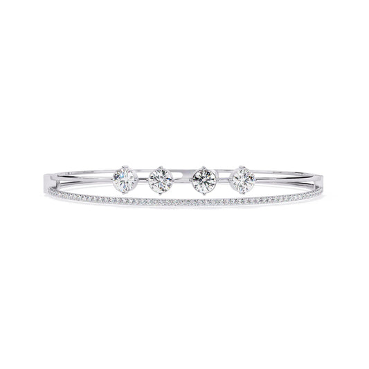 Duet and Dazzle Lab Diamond Bracelet