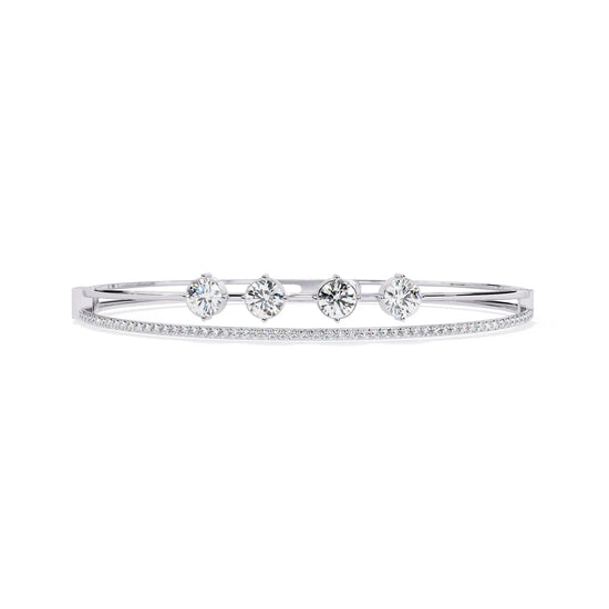 Duet and Dazzle Lab Diamond Bracelet