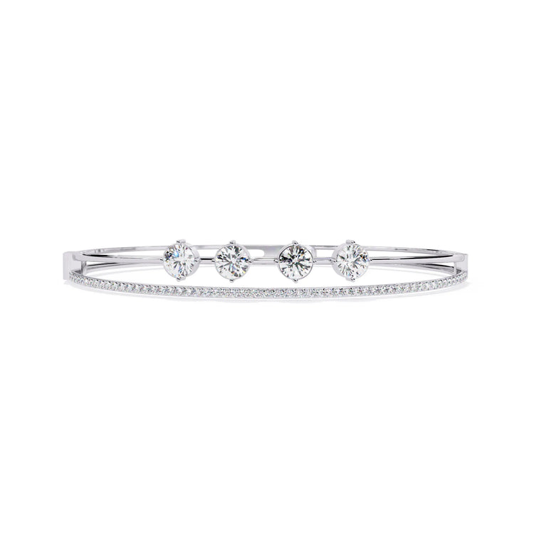 Duet and Dazzle Lab Diamond Bracelet