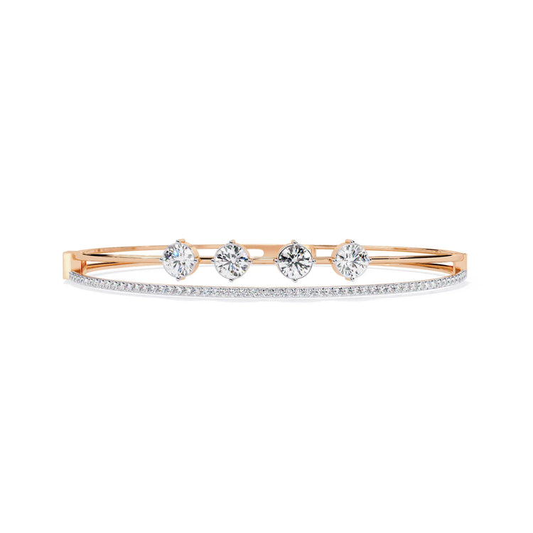 Duet and Dazzle Lab Diamond Bracelet