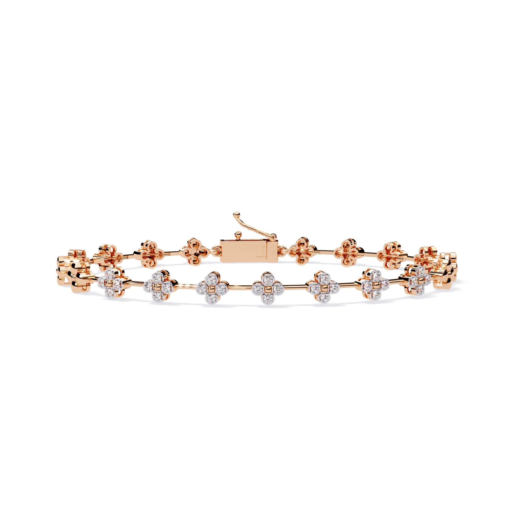 Fortune Bloom Moissanite Bracelet