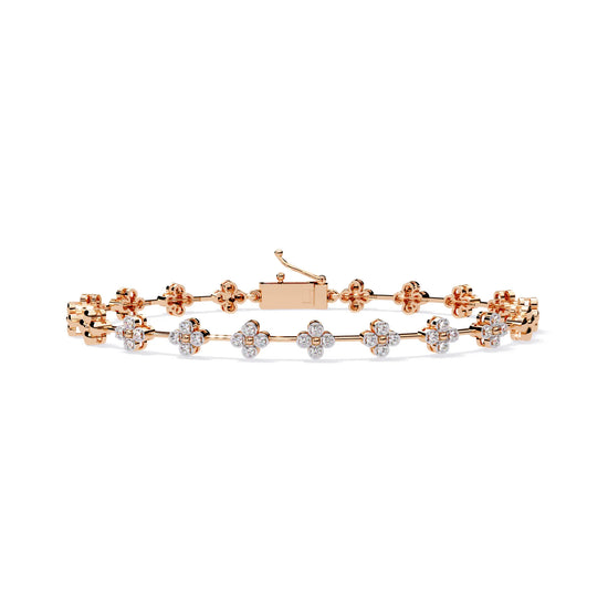 Fortune Bloom Moissanite Bracelet