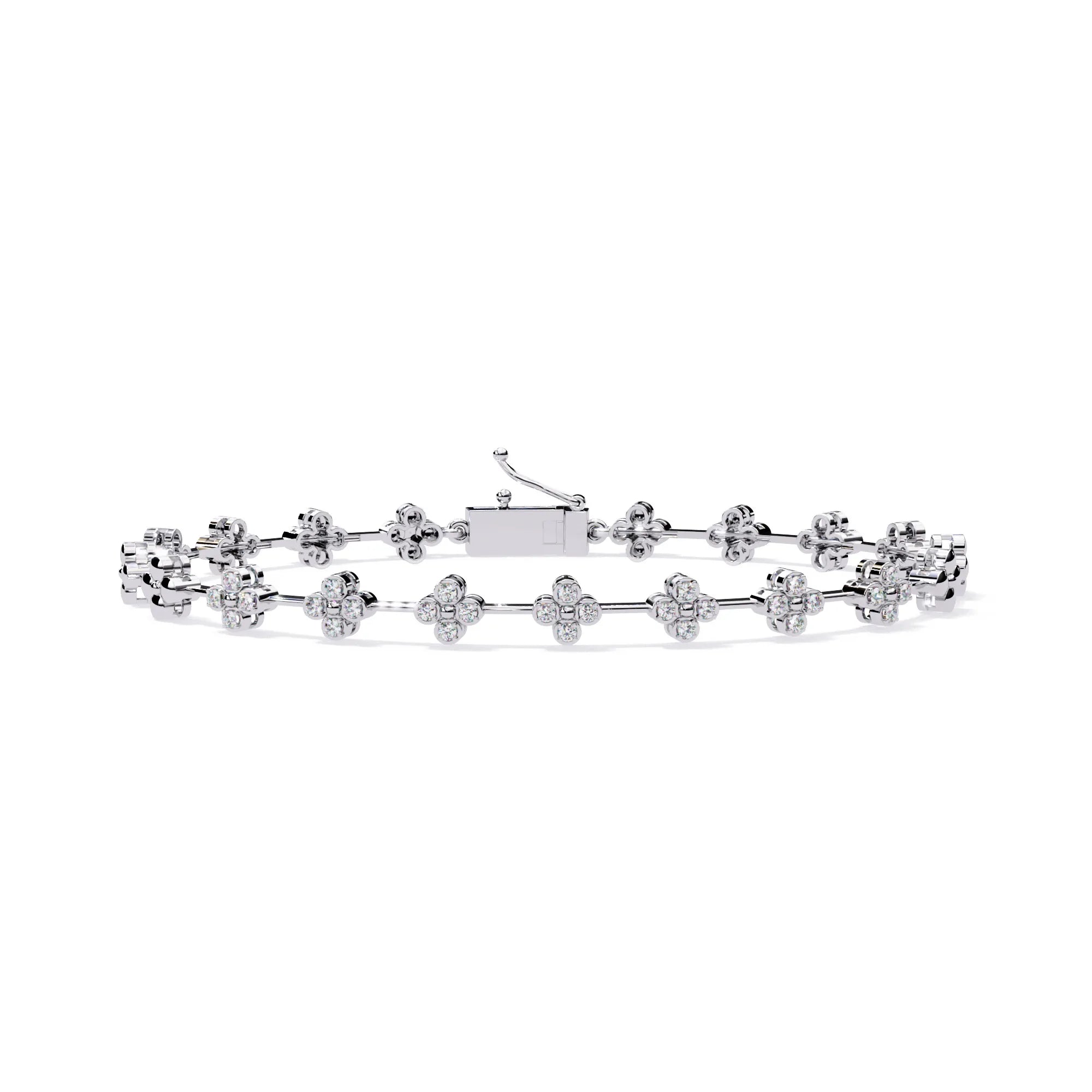 Fortune Bloom Moissanite Bracelet