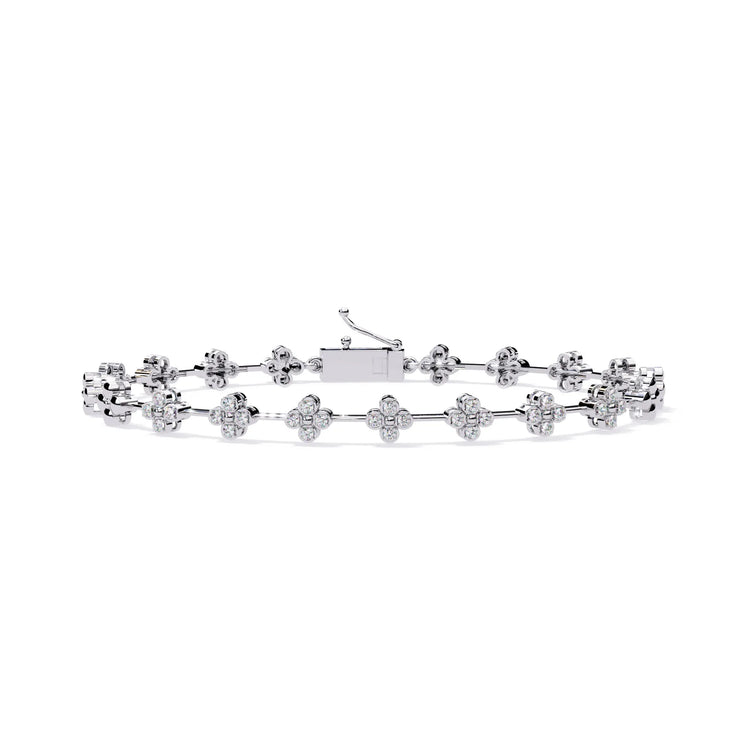 Fortune Bloom Moissanite Bracelet