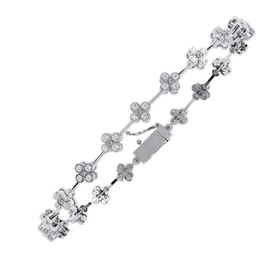 Fortune Bloom Lab Diamond Bracelet