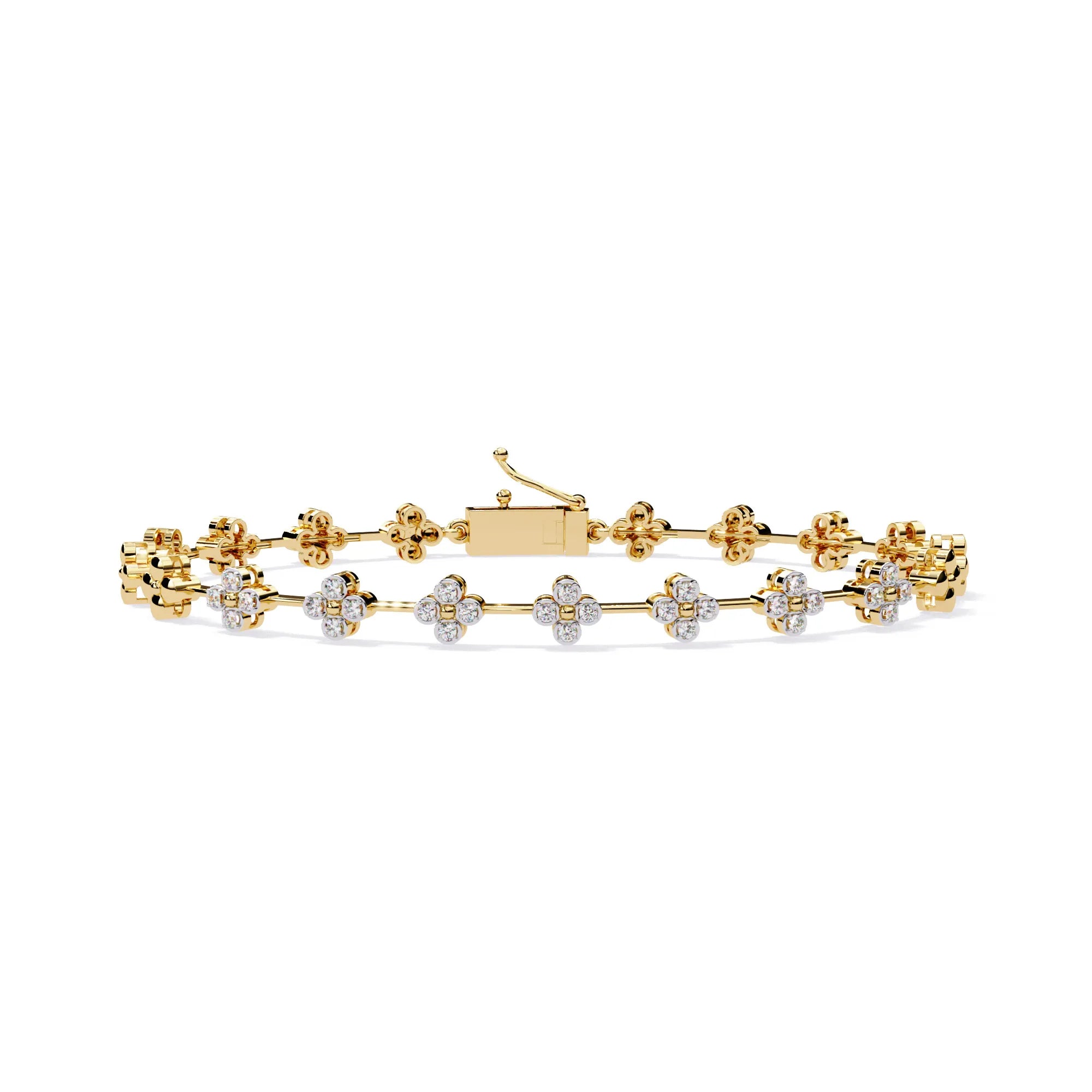 Fortune Bloom Lab Diamond Bracelet