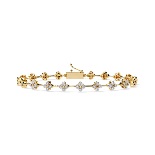 Fortune Bloom Lab Diamond Bracelet