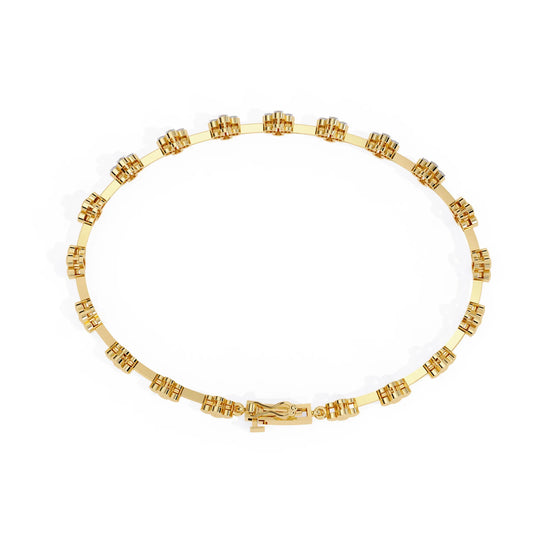 Fortune Bloom Moissanite Bracelet
