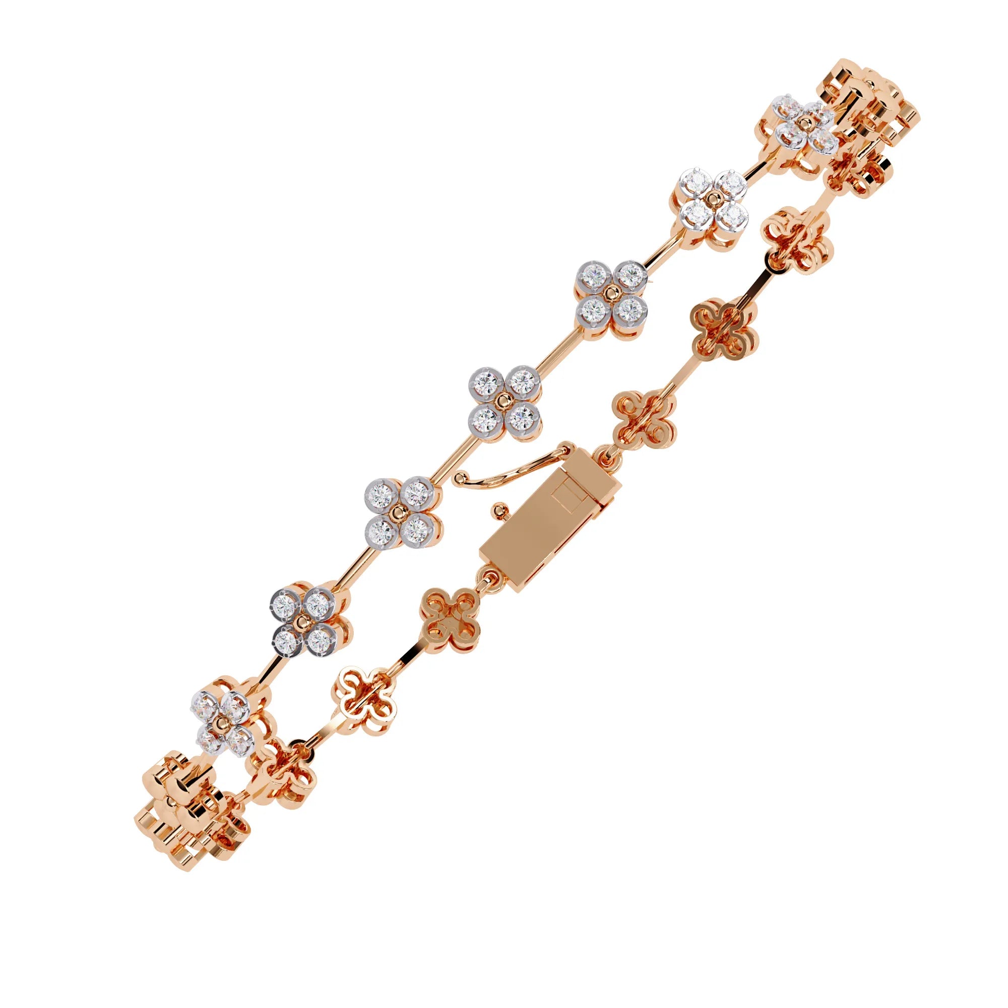 Fortune Bloom Lab Diamond Bracelet